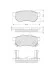 Тормозные колодки дисковые STARLINE BD S149 (фото 1)