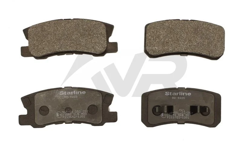 Гальмівні колодки дискові STARLINE BD S220 (фото 1)