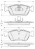 Тормозные колодки дисковые STARLINE BD S314 (фото 1)