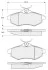 Тормозные колодки дисковые STARLINE BD S319 (фото 1)