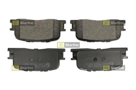 Тормозные колодки дисковые STARLINE BD S549