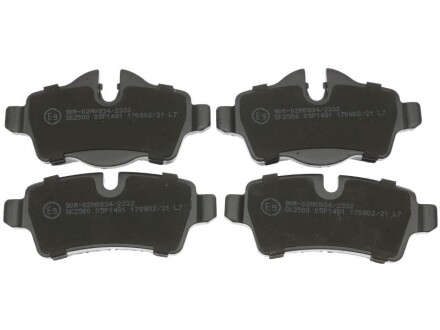 Тормозные колодки дискові STARLINE BD S684