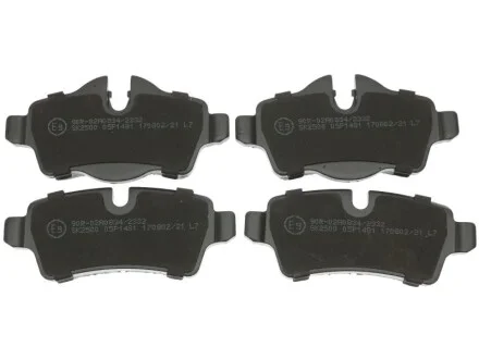 Тормозные колодки дискові STARLINE BD S684