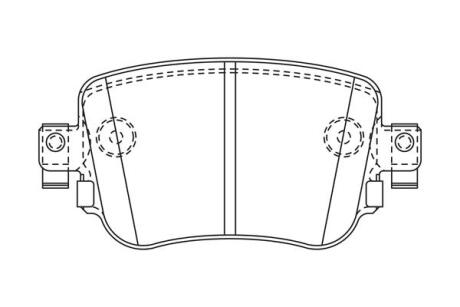 Гальмівні колодки дискові STARLINE BD S916
