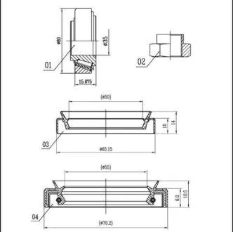 Подшипник ступицы STARLINE LO 00687