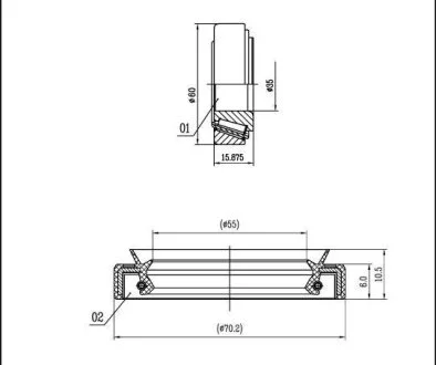 Подшипник ступицы STARLINE LO 01433