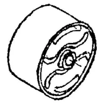 Опора двигуна TEDGUM 00651904