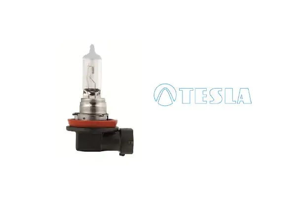 Лампа галогенна H11 12V 55W PGJ19-2 +50% Premium Tesla TESLA B31101 (фото 1)