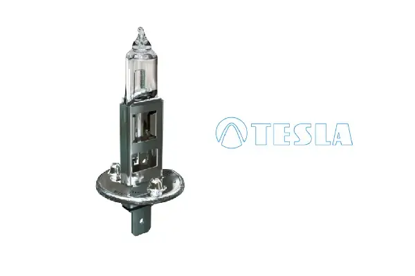Лампа галогенна H1 12V 55W P14,5s LL (LONG LIFE) Premium Tesla TESLA B50101 (фото 1)