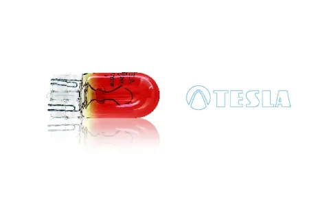 Лампа накаливания 12V WY21W 21W W3x16d Amber оранжевая (без цокольная большая) (кратно 10) Tesla TESLA B62301