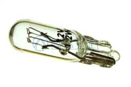 Лампа накаливания 12V W1,2W 1,2W W2x4,6d (кратно 10) Tesla TESLA B67101