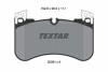 Комплект гальмівних колодок TEXTAR 2058101 (фото 2)