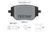 Тормозные колодки CITROEN/PEUGEOT Jumpy/Expert "R "16>> TEXTAR 2062501 (фото 5)