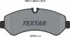 Комплект тормозных колодок TEXTAR 2279101 (фото 5)