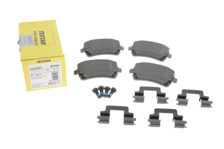 Комплект гальмівних колодок TEXTAR 2332601