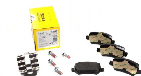 Фото 1 - a_ГАЛЬМІВНІ КОЛОДКИ OPEL Astra/Meriva/Zafira "R "05>> TEXTAR 2341702 A_ГАЛЬМІВНІ КОЛОДКИ OPEL Astra/Meriva/Zafira "R "05>> TEXTAR 2341702 (фото 1)