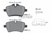 Тормозные колодки MINI Cooper S "F "03-15 TEXTAR 2398401 (фото 2)