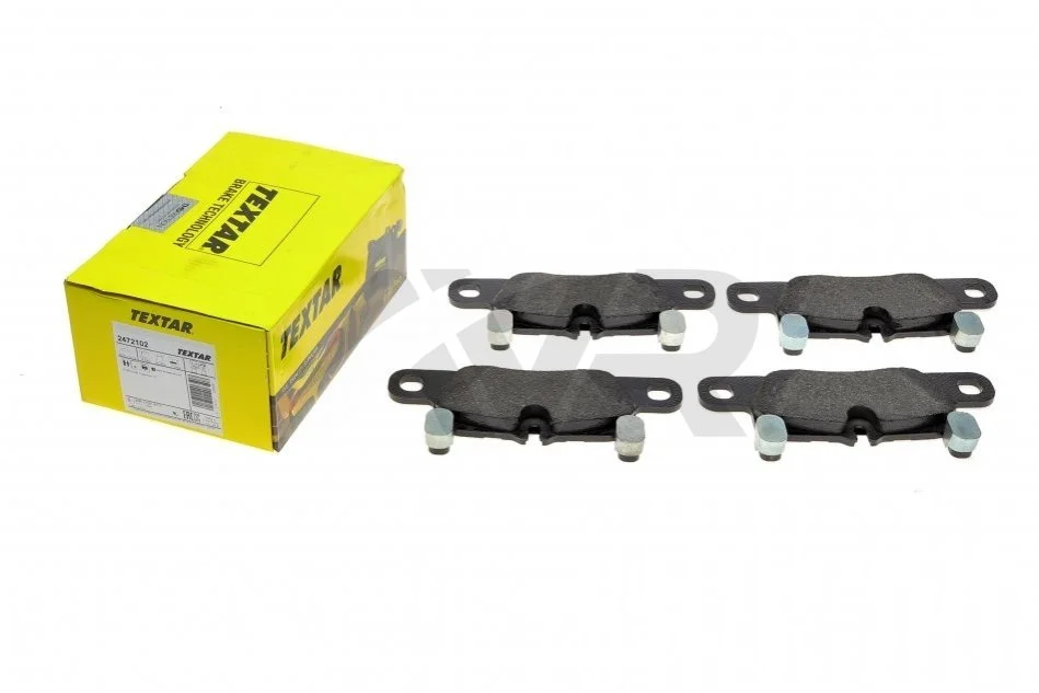 Тормозные колодки PORSCHE/VW Cayenne/Touareg S=17,4mm "R "10>> TEXTAR 2472102 (фото 1)