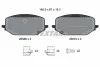 Тормозные колодки CITROEN/OPEL/PEUGEOT C5 Aircross/Astra/408/508/3008 "F "18>> TEXTAR 2658801 (фото 2)