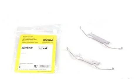 Монтажный кол-т тормозов. колодок ALFA ROMEO/FIAT/OPEL/PEUGEOT/VW "F "90>> TEXTAR 82076900