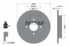 Диск тормозной HONDA Jazz III "R "08 >> TEXTAR 92204000 (фото 1)