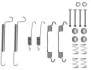 Монтажный кол-т тормозов. колодок OPEL Astra/Vectra/Zafira "R "95-05 TEXTAR 97011800 (фото 1)