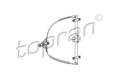 Стеклоподъемник TOPRAN / HANS PRIES 102888