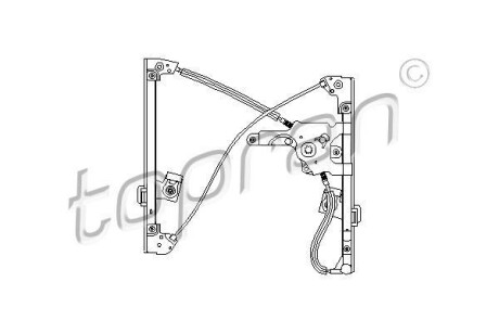 Стеклоподъемник TOPRAN / HANS PRIES 111257
