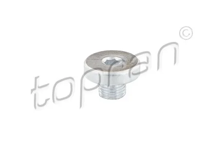 Гвинт зливного масляного піддону M10x1 AUDI A3, Q3, Q7, TT PORSCHE CAYENNE, PANAMERA VW CALIFORNIA T5 CAMPER, CC B7, GOLF PLUS V, GOLF V, GOLF VI, JETTA III, JETTA IV 1.2-6.0D 01.98-05.22 TOPRAN / HANS PRIES 115362