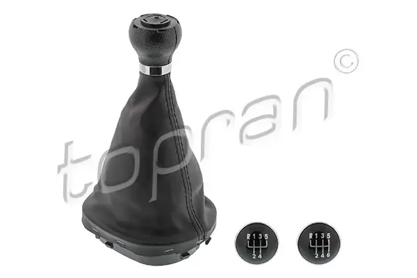 Ручки важеля перемикання передач VW CADDY III, TOURAN FURGON/MINIVAN/NADWOZIE WIELKOPRZESTRZENNE (MPV) 02.03-05.15 TOPRAN / HANS PRIES 115892 (фото 1)