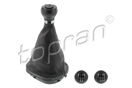 Ручки важеля перемикання передач VW CADDY III, TOURAN FURGON/MINIVAN/NADWOZIE WIELKOPRZESTRZENNE (MPV) 02.03-05.15 TOPRAN / HANS PRIES 115892