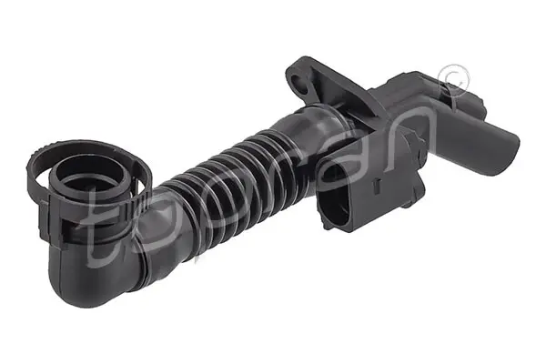 Патрубок вентиляції картера AUDI Q7 SKODA SUPERB II VW CC B7, EOS, PASSAT B6, PASSAT B7, TOUAREG, TOURAN 2.0D/3.6 10.05-03.18 TOPRAN / HANS PRIES 117322 (фото 1)