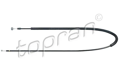 Трос відкривання капоту (1195мм) VW GOLF VI 1.2-2.5 10.08-11.13 TOPRAN / HANS PRIES 119817