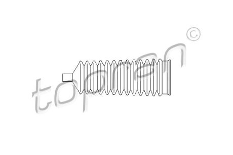 Пыльник рулевой рейки TOPRAN / HANS PRIES 300830