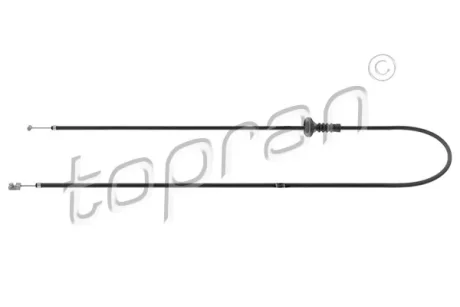 Трос відкривання капоту (1087мм) BMW 1 (E87), 3 (E90), 3 (E91) 1.6-3.0D 06.04-06.12 TOPRAN / HANS PRIES 503909