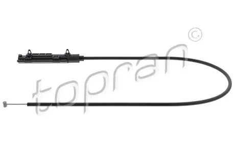 Трос відкривання капоту (710мм) BMW X5 (E53) 3.0-4.8 01.00-10.06 TOPRAN / HANS PRIES 503914