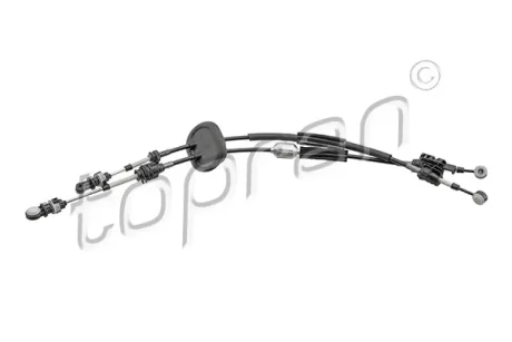 Трос перемикання передач (990mm) CITROEN C3 II, C4 CACTUS, C-ELYSEE PEUGEOT 2008 I, 208, 208 I, 301 1.0-1.6D 11.09- TOPRAN / HANS PRIES 724017