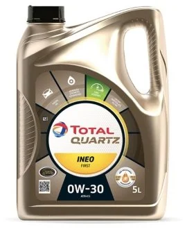 Моторное масло Total Quartz Ineo First 0W-30, 5л TOTAL 183106