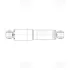 Амортизатор Dodge Caravan (07-)/Chrysler Voyager (07-) задн. (AG 03520) Trialli AG03520 (фото 2)