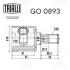 ШРУС внутрішній Getz 1.3/1.4/1.6 (02-) МКПП (нар:25/вн:22) (GO 0893) TRIALLI Trialli GO0893 (фото 2)