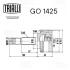 Шрус Nissan Almera N16 (00-) 1.5i (н25/вн21/abs44) (наруж.) (GO 1425) Trialli GO1425 (фото 3)