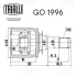 ШРУС внутрішній LX570 (07-), Land Cruiser 200 (07-) (нар:34/вн:30) АКПП (GO 1996) TRIALLI Trialli GO1996 (фото 2)