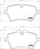 Колодки гальмівні Mini Cooper S/D/SD (06-) передня (в компл. з датчиком) (PF 4388) Trialli PF4388 (фото 2)