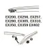 Щетка стеклоочистителя каркасная задняя 350мм ExactFit Rear Hyundai Santa Fe, Ria Rio II, Mazda CX-7, Toyota Avensis (B) TRICO Trico EX350 (фото 3)