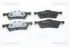 Колодки тормозные задние TRISCAN 811011020 (фото 1)