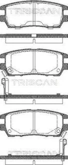 Колодки тормозные задние TRISCAN 811042003