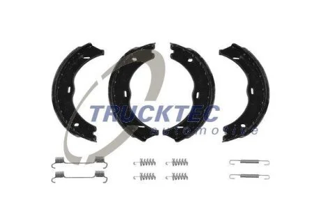 Комплект гальмівних накладок TRUCKTEC 02.35.243