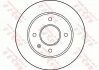 Диск тормозной (1 шт.).) FORD (Europe) Escort/Escort 35/Escort 55/Escort 60/Escort-Express 35/Es TRW DF1652 (фото 2)