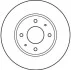 Диск тормозной (1 шт.).) MITSUBISHI - VOLVO Carisma/S40/V40 TRW DF4054 (фото 2)