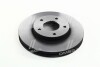 Диск тормозной (1 шт.).) NISSAN Almera Tino/Primera/Primera Estate/Wagon TRW DF4316 (фото 3)